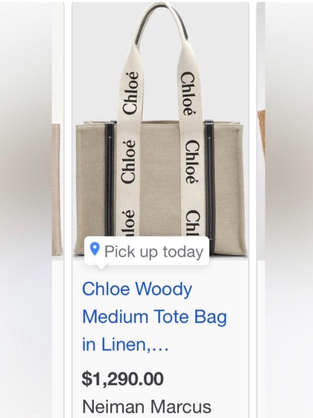 CHLOE Tote $1,295 New